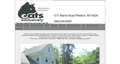 Desktop Screenshot of catsexclusively.com