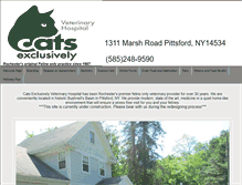 Tablet Screenshot of catsexclusively.com